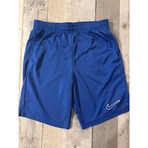 BOYS YOUTH SIZE LARGE NIKE DRI FIT BLUE SHORTS
